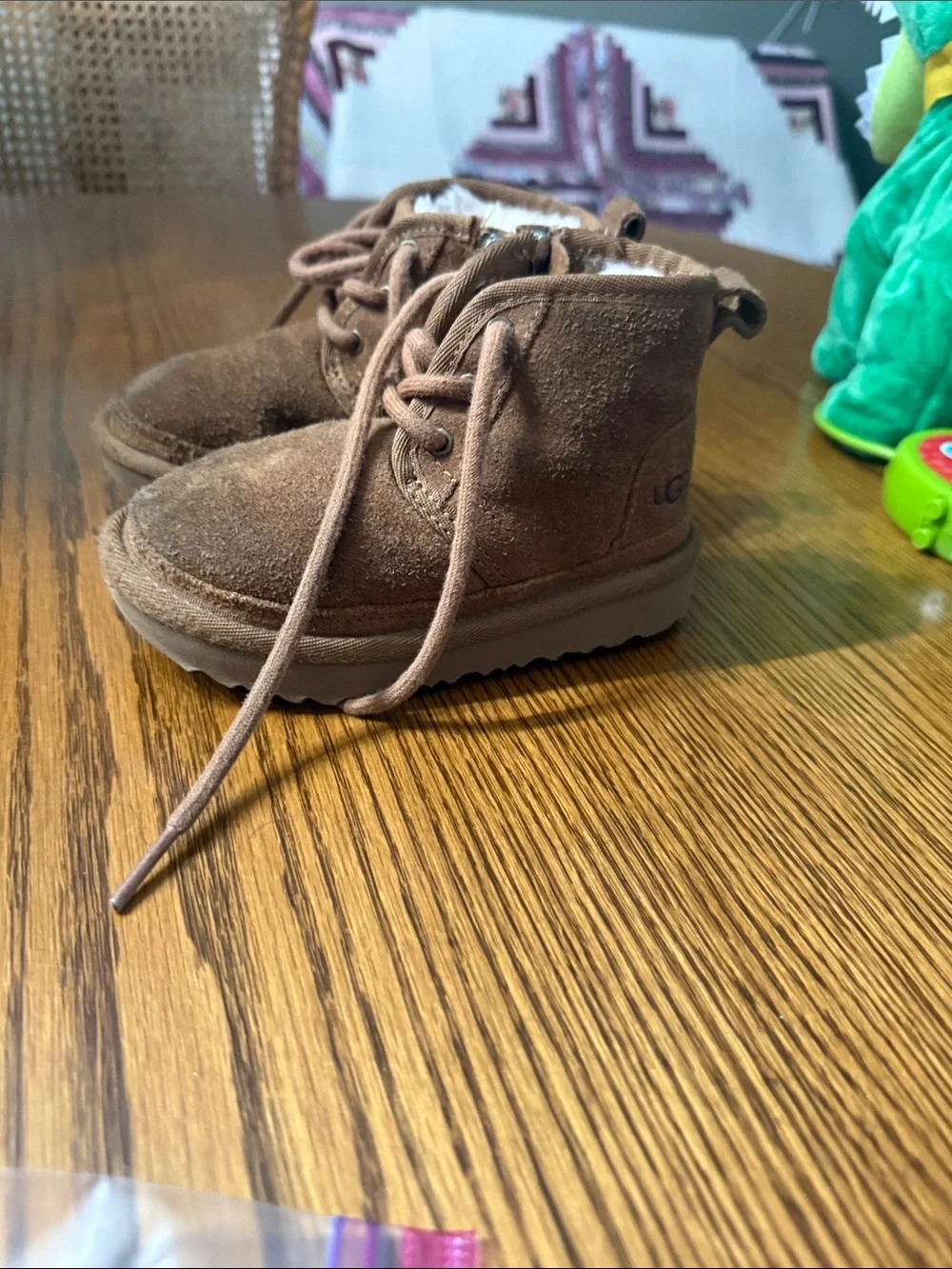 Ugg Kids Neumel ll Brown Suede Boot